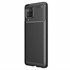CaseUp Samsung Galaxy M12 Kılıf Fiber Design Siyah 2